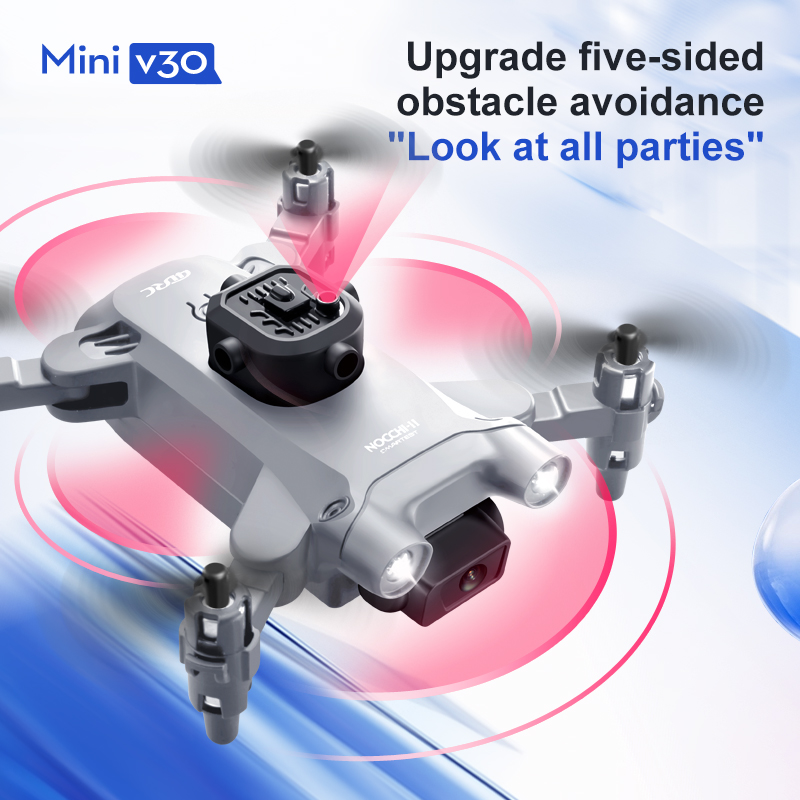 Mini V30 WiFi FPV Drone With 4 - Drone Battery Case recension och pris