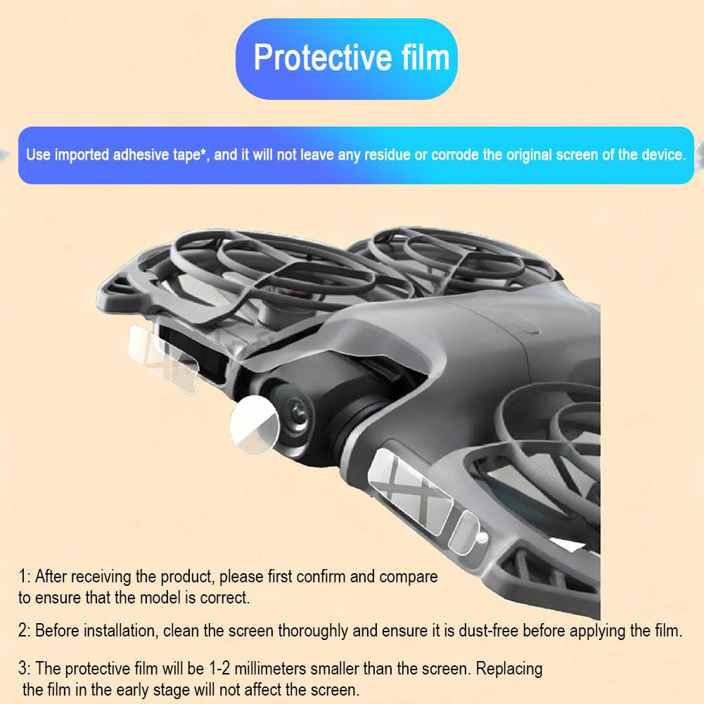 For DJI Neo2 Lens tempered Fil - Drone Battery Bag recension och pris